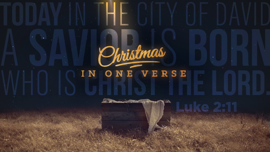 Christmas in One Verse